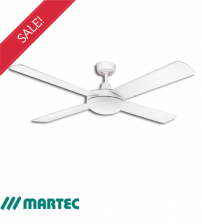 Martec Lifestyle 52" Ceiling Fan With 24W CCT LED White